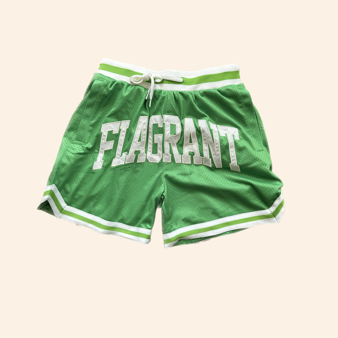 Flagrant All-Star Shorts - Green