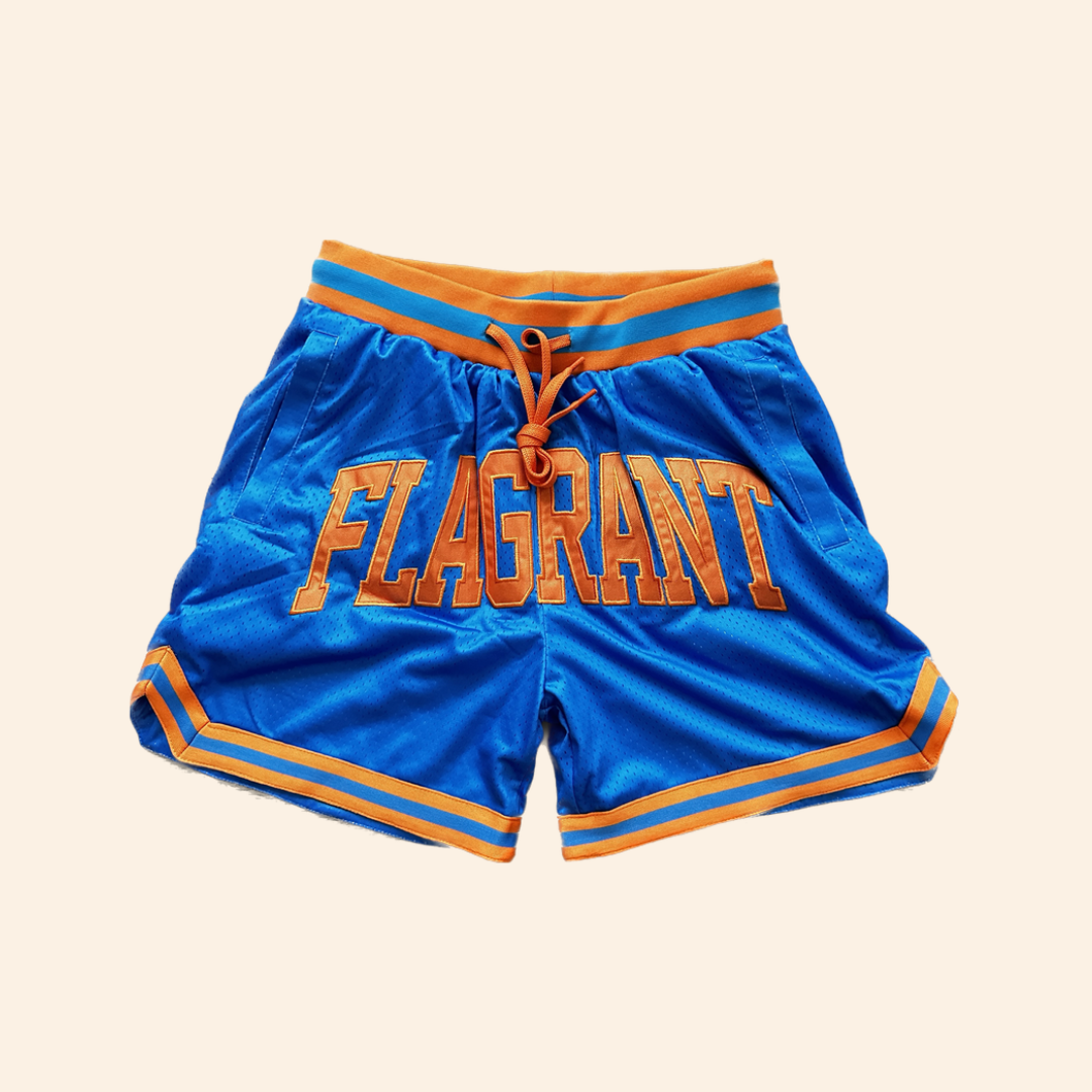 Flagrant All-Star Shorts - Blue/Orange